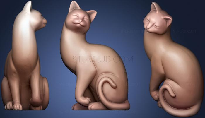 3D model Cat (STL)